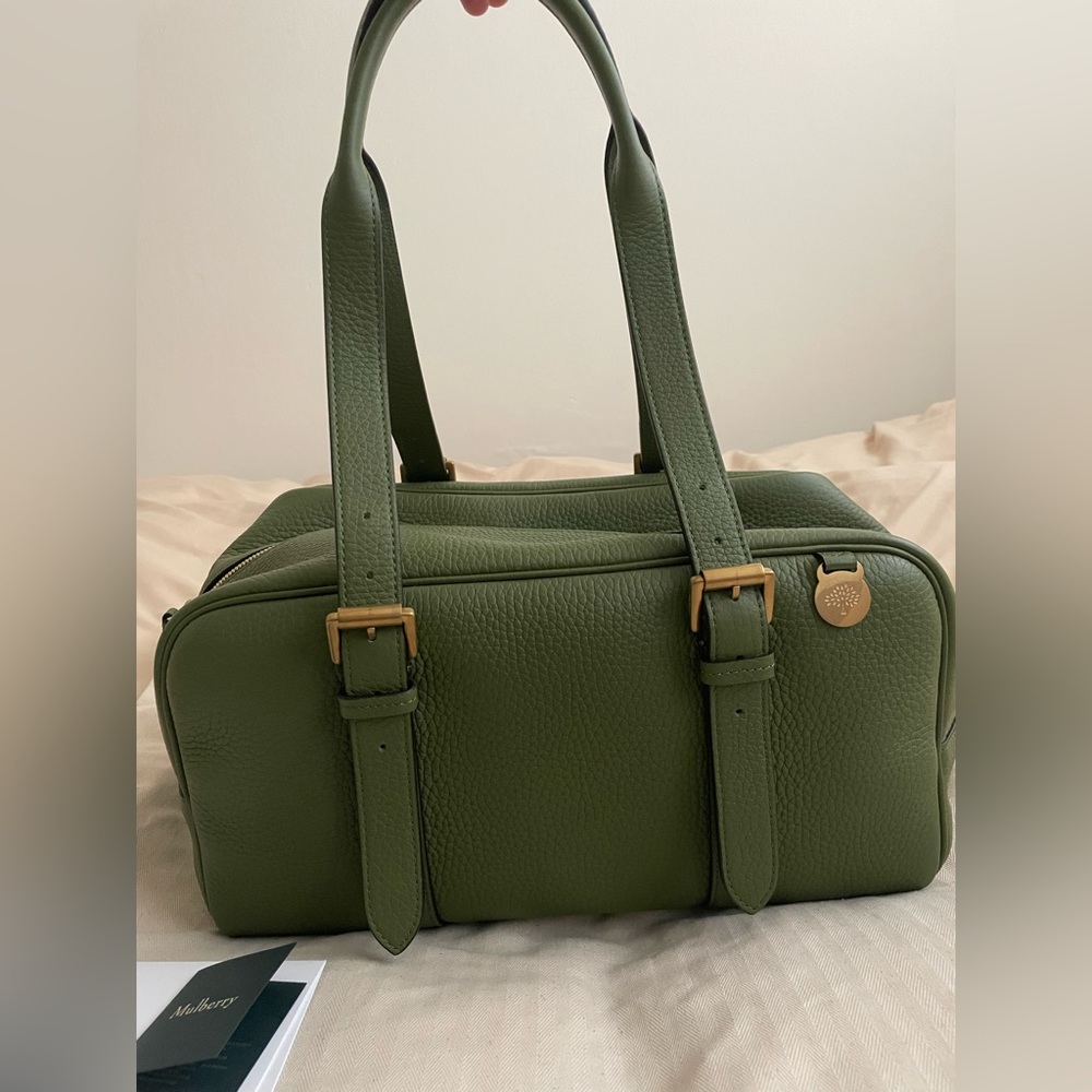 Mulberry Boston Bag in Fern - Picture 4 of 9